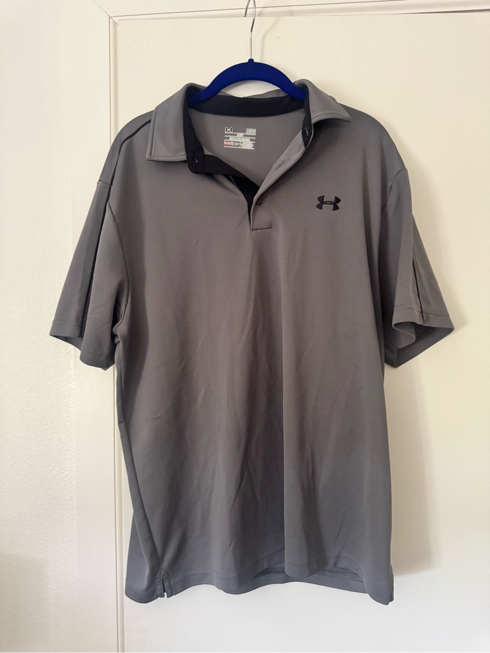 Under Armour Men's Gray Performance Polo
